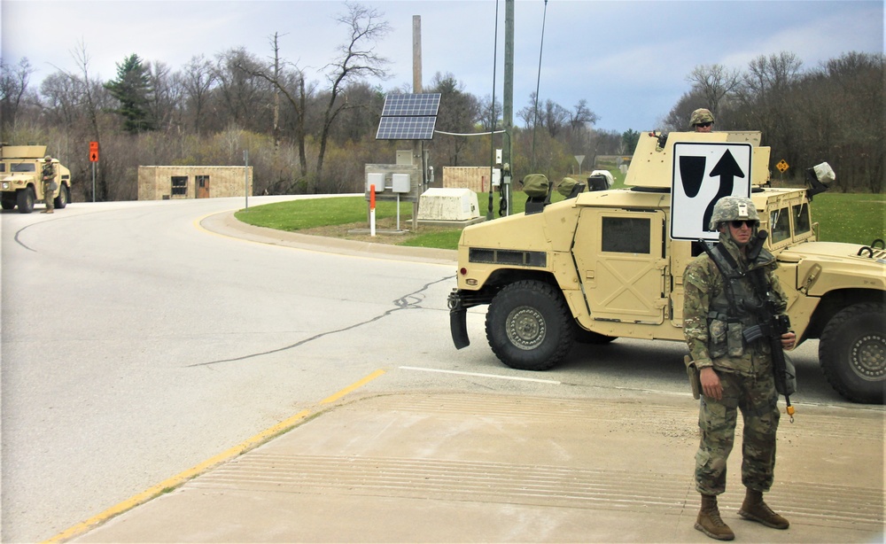 300th Military Police Brigade training operations for Spartan Warrior Exercise IV at Fort McCoy