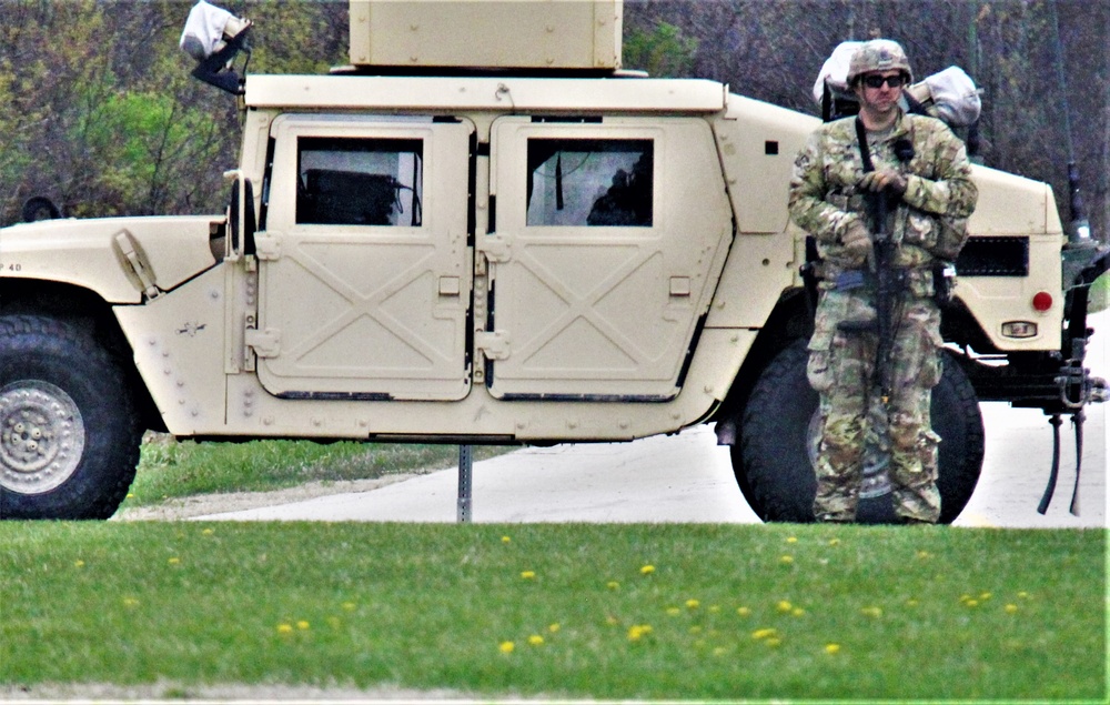 300th Military Police Brigade training operations for Spartan Warrior Exercise IV at Fort McCoy