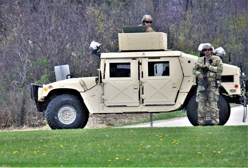 300th Military Police Brigade training operations for Spartan Warrior Exercise IV at Fort McCoy