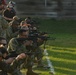 Seabees assigned to Naval Mobile Construction Battalion (NMCB) conduct weapons qualification for the M-4 rifle
