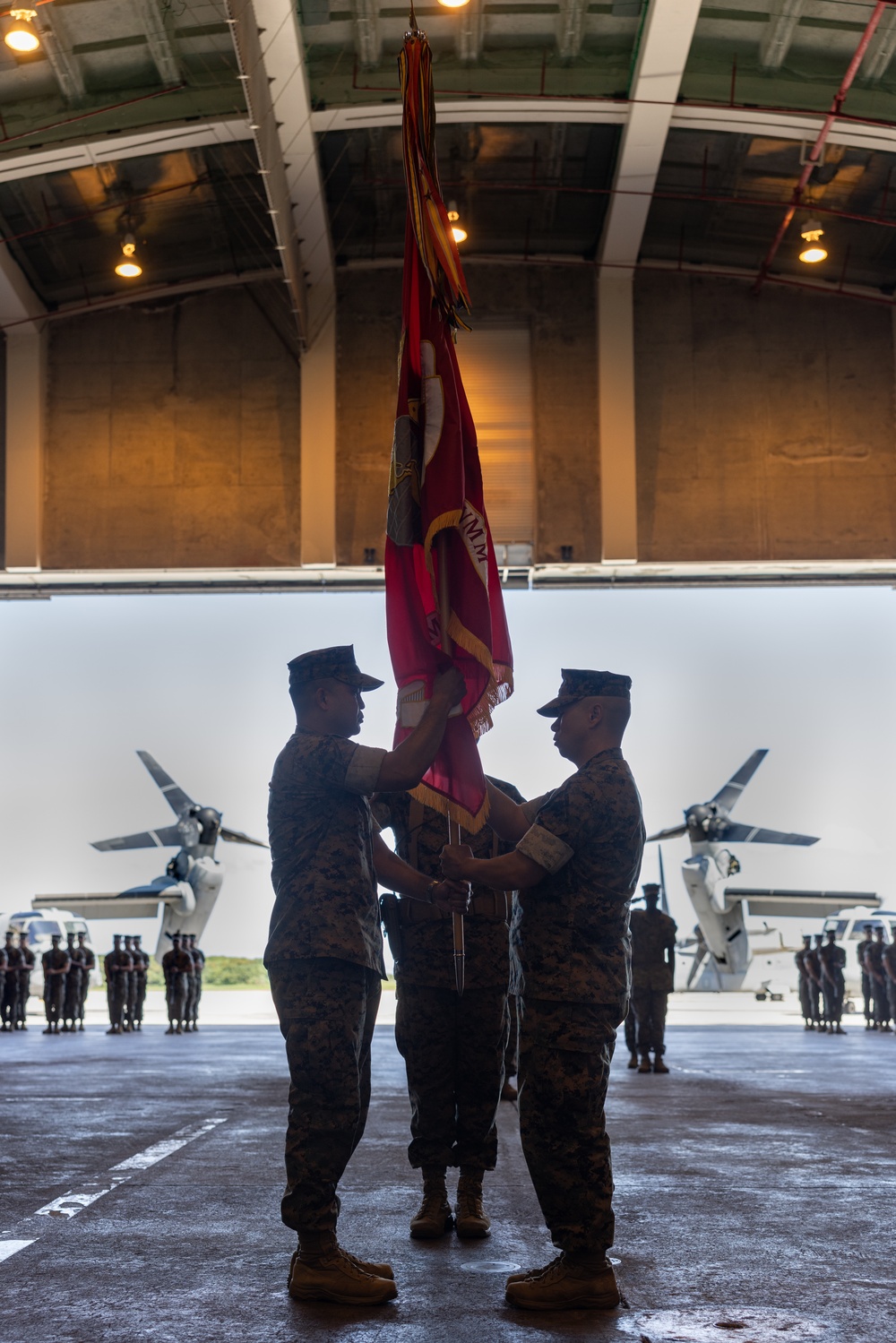 VMM-262 CHANGE OF COMMAND