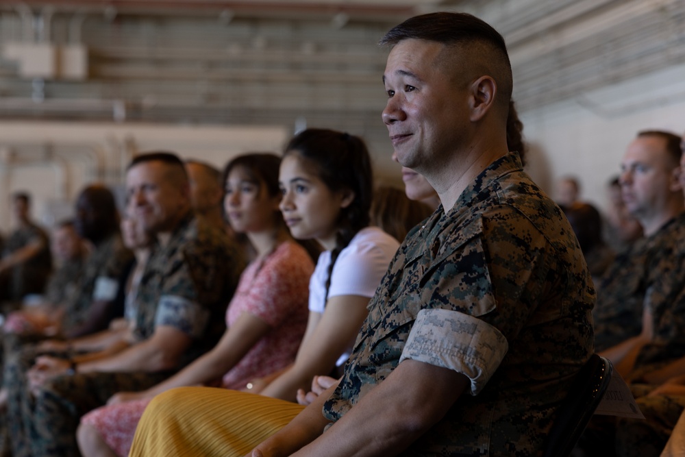 VMM-262 CHANGE OF COMMAND