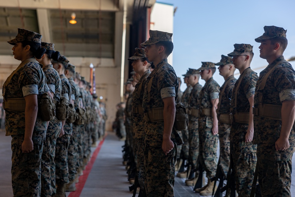 VMM-262 CHANGE OF COMMAND