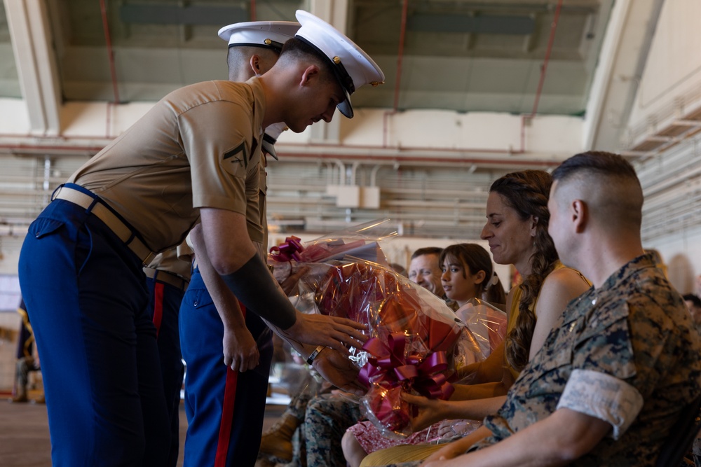 VMM-262 CHANGE OF COMMAND