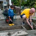 CFAY Sailors Volunteer for Elementary School Cleanup