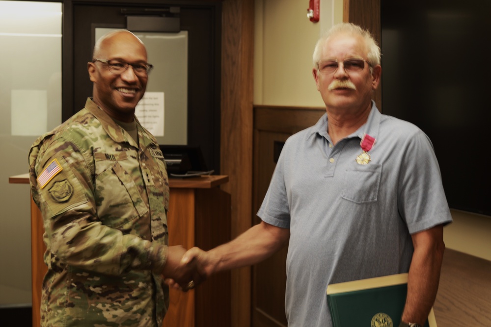 Chief Warrant Officer 5 (ret.) Mark Adams Receives Legion of Merit