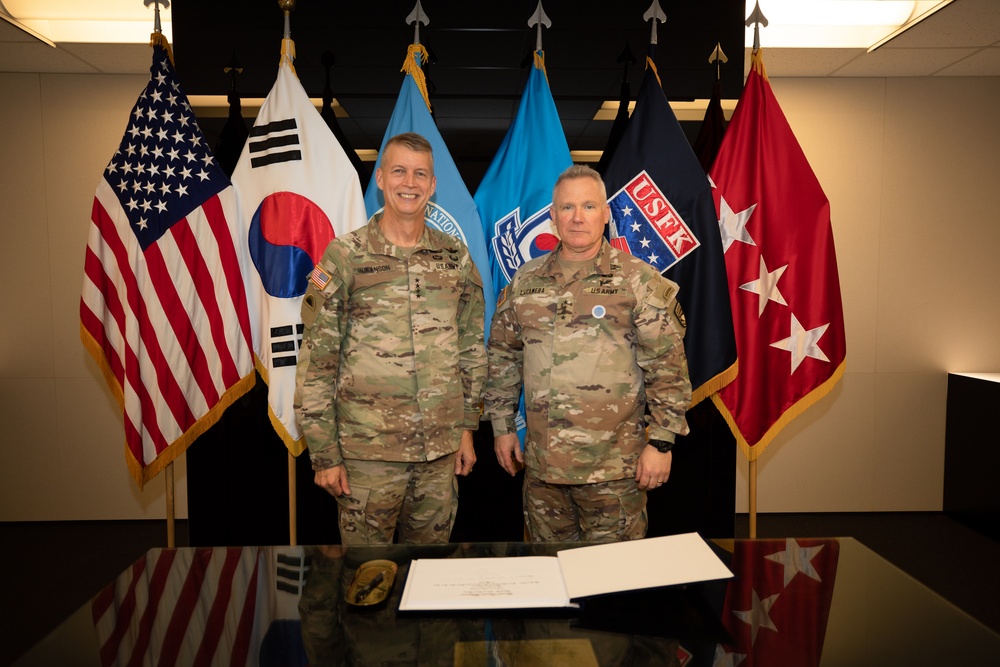 Chief of National Guard Bureau Visits U.S. Forces Korea