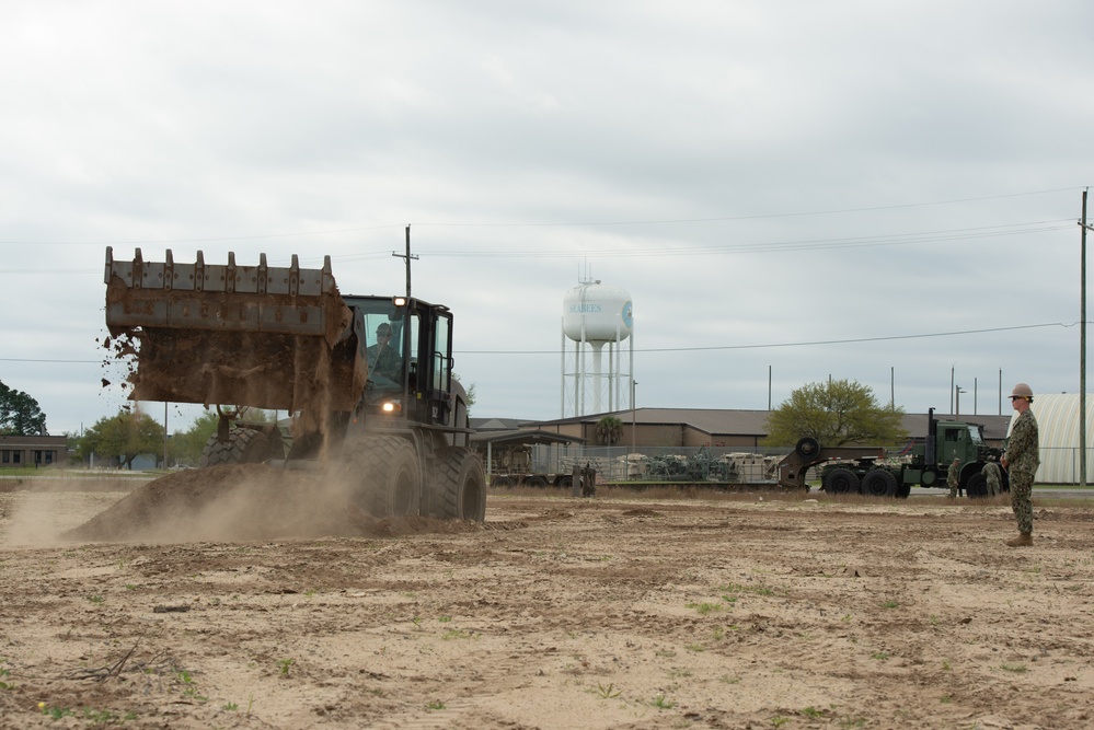 NMCB-14 Seabees conduct CESE training at NCBC Gulfport during RTP.