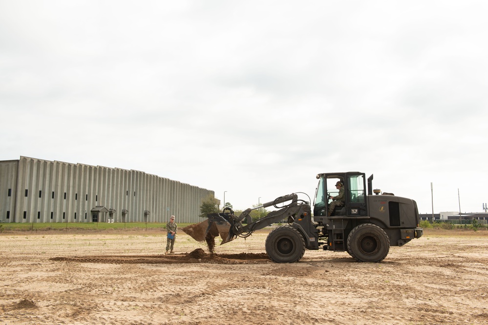 NMCB-14 Seabees conduct CESE training at NCBC Gulfport during RTP.