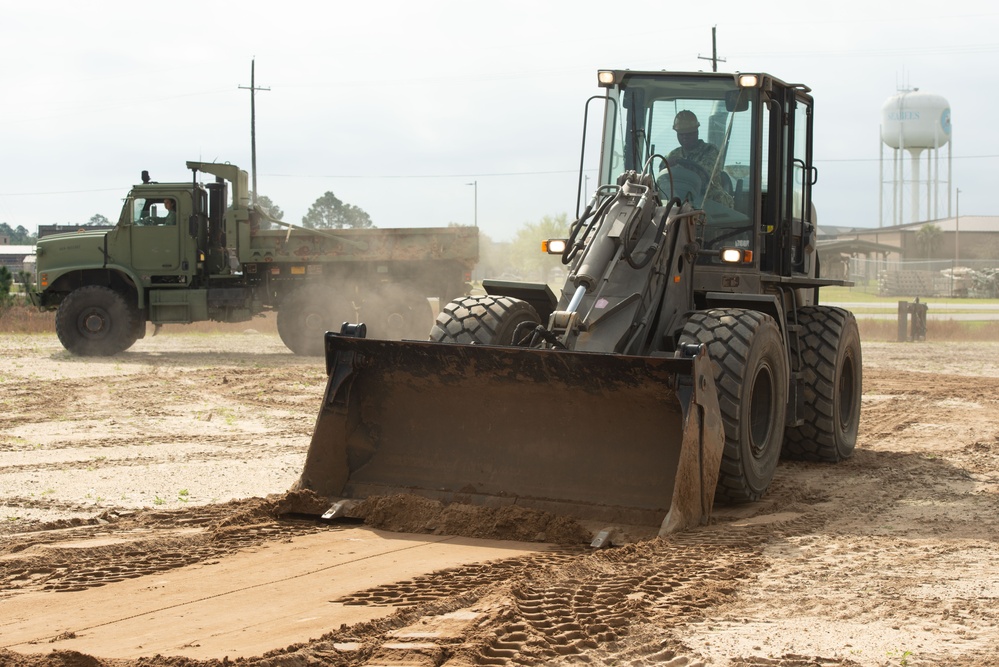 NMCB-14 Seabees conduct CESE training at NCBC Gulfport during RTP.