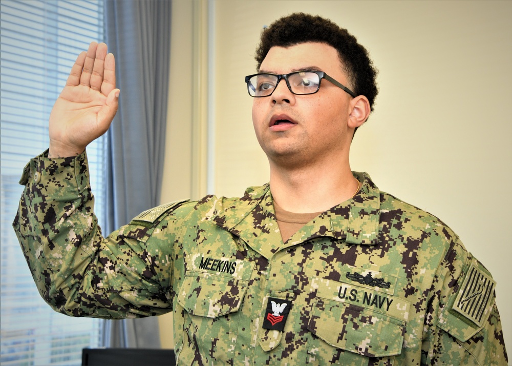 Reenlistment Ceremony