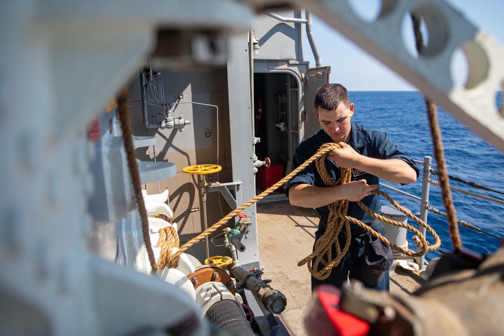 USS Antietam Daily Operations