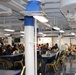 MSCEURAF COMMODORE VISITS USS MOUNT WHITNEY