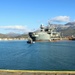 MSCEURAF COMMODORE VISITS USS MOUNT WHITNEY