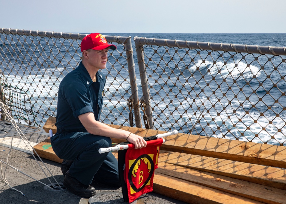 Sailors Conduct Crash and Salvage Drill Aboard USS John Finn (DDG 113)