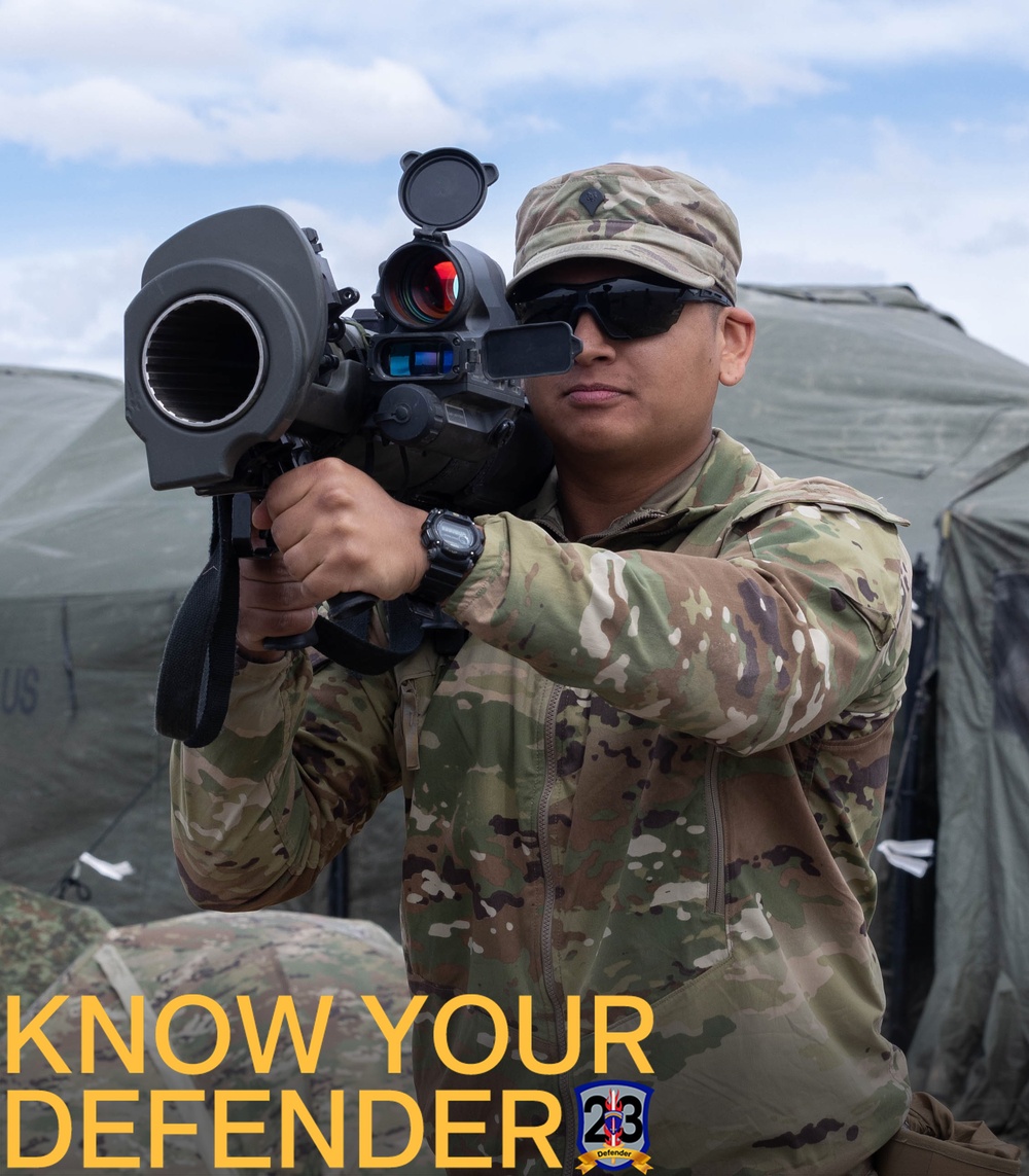 Know Your Defender - Spc. Luis Cisneros