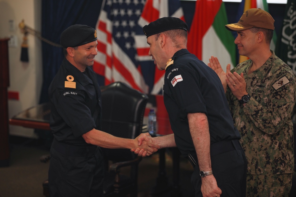 International Maritime Security Construct Holds Change of Command