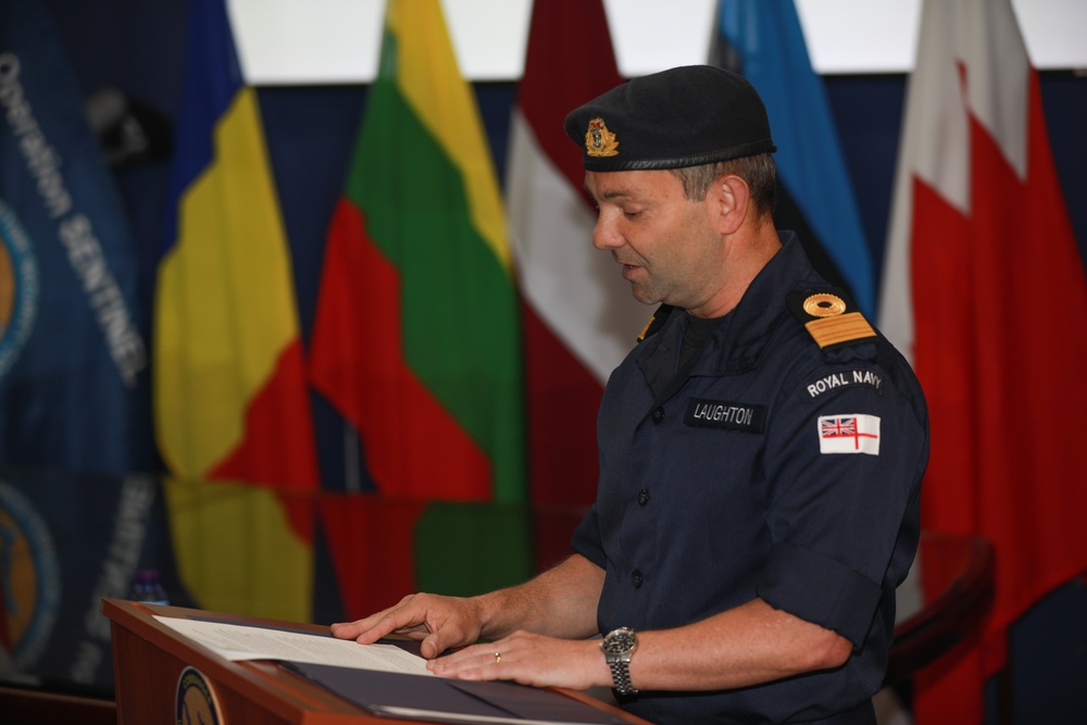 International Maritime Security Construct Holds Change of Command