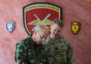 12CAB Meets with Leadership in Greece