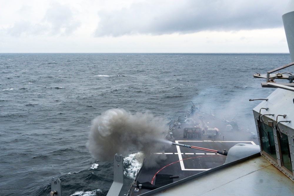 USS Porter Participates in Formidable Shield 2023