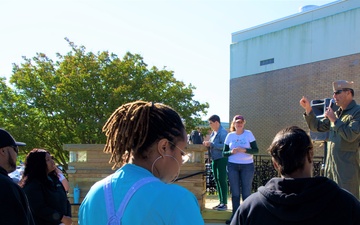 Personnel participate in Clean the Base Day at NSA Hampton Roads-Portsmouth Annex