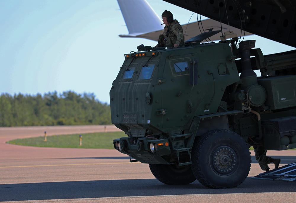 Swift Response 23: U.S. Army Soldiers and Estonian Defence League Conduct HIMARS Training