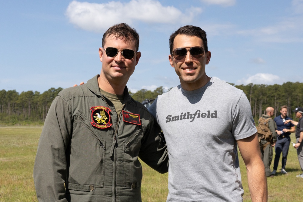 NASCAR driver takes flight with 2nd MAW