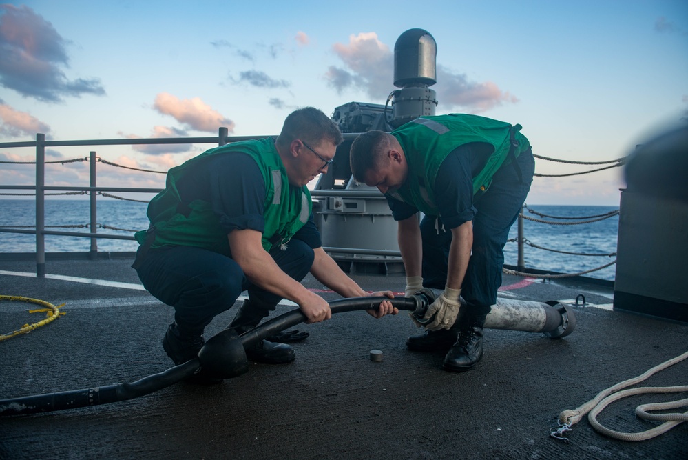 USS Ronald Reagan (CVN 76) NIXIE test