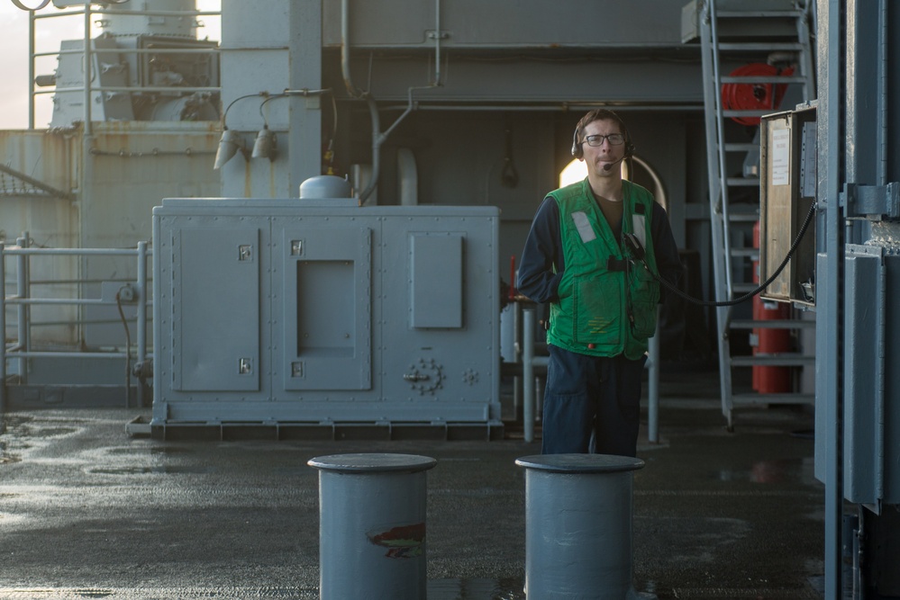 USS Ronald Reagan (CVN 76) NIXIE test