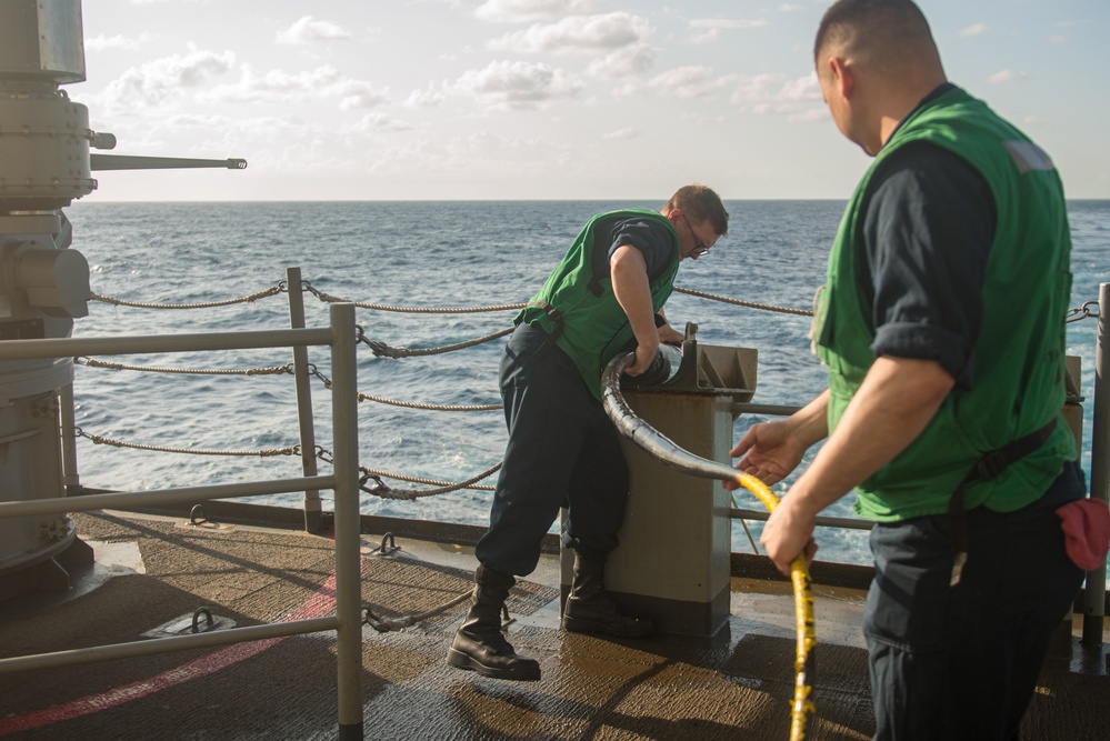 USS Ronald Reagan (CVN 76) NIXIE test