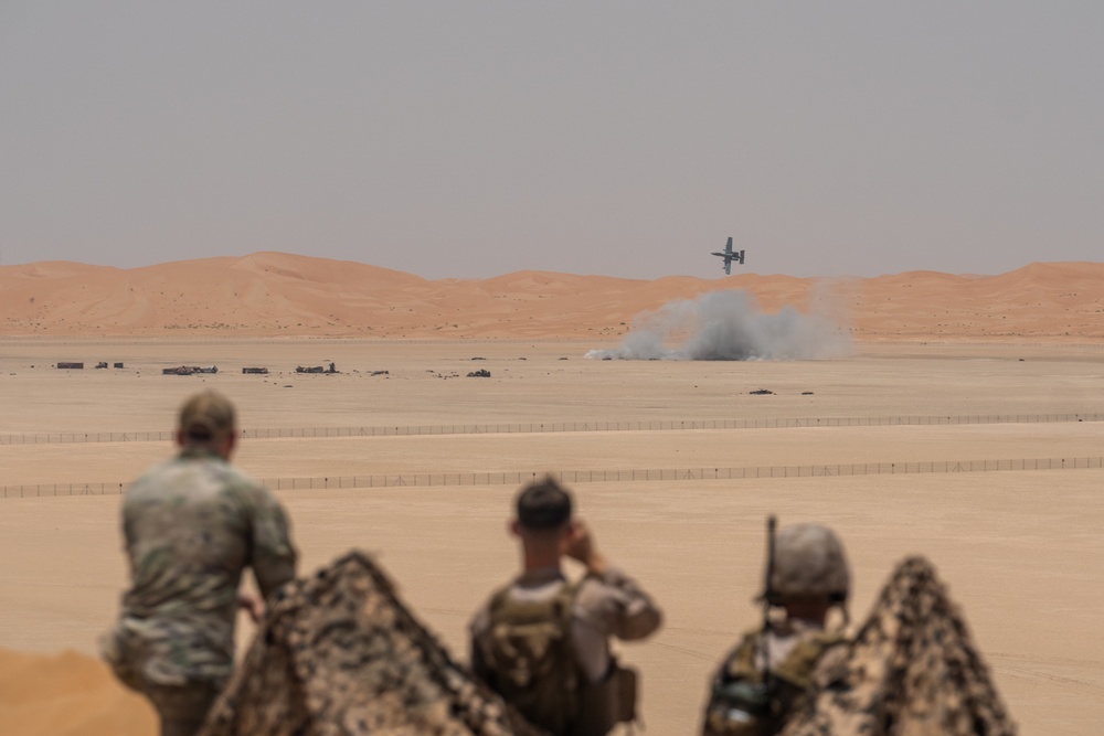 U.S. Marines with 3rd ANGLICO conduct bilateral training for Intrepid Maven 23.3