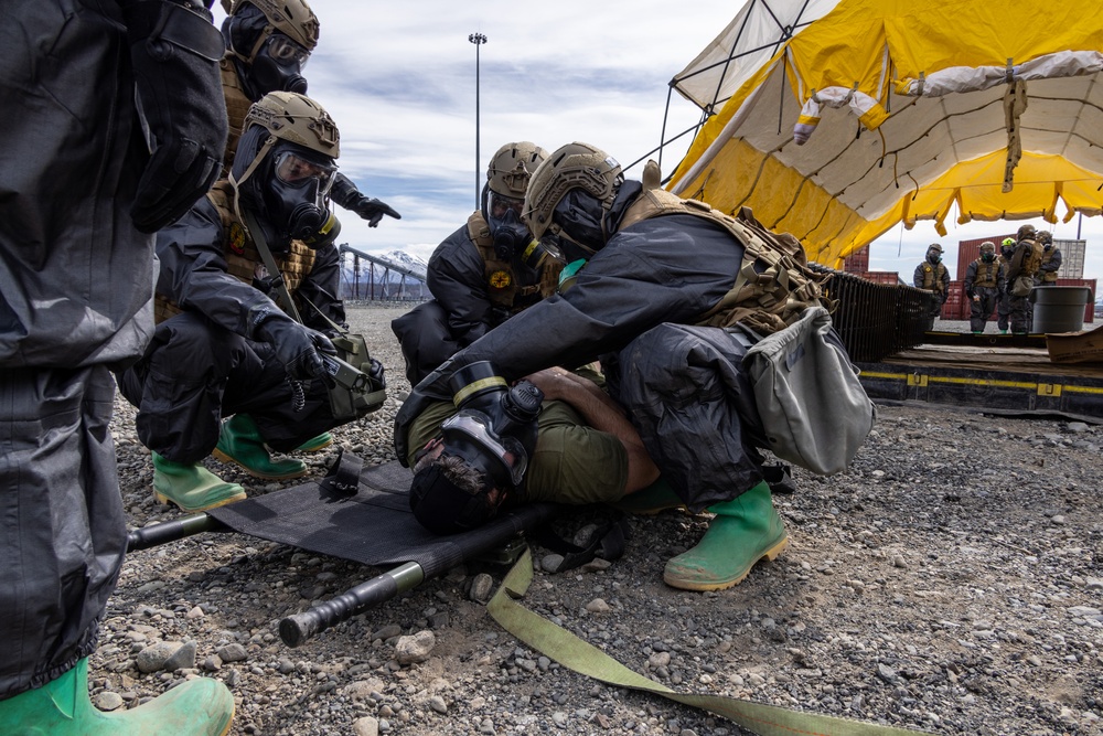 CBIRF Marines Participate in Arctic Edge 2023