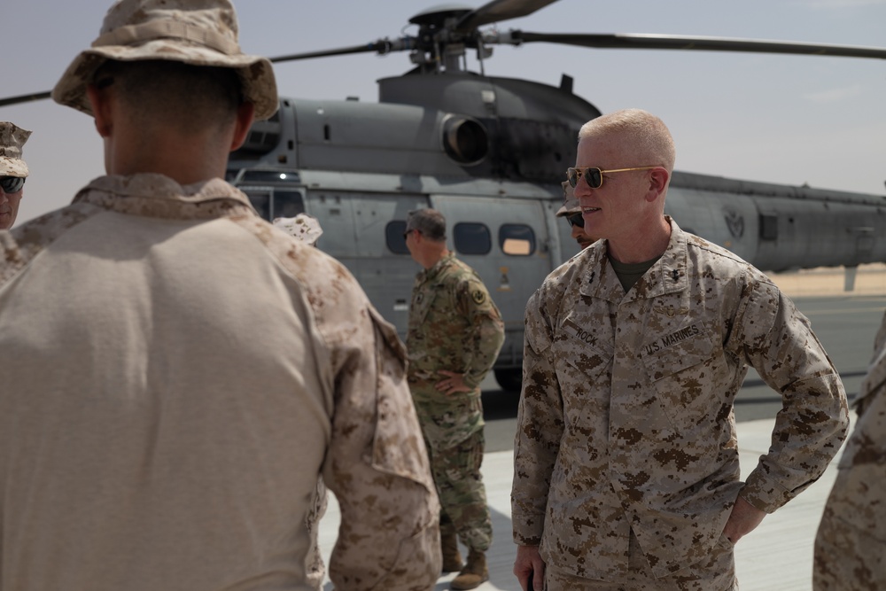 MARCENT Commanding General visits bilateral training site for Intrepid Maven 23.3