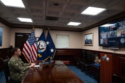 Readout for Commander of U.S. Naval Forces Central Command Vice Adm. Brad Cooper’s Video Conference with Shipping Industry Representatives