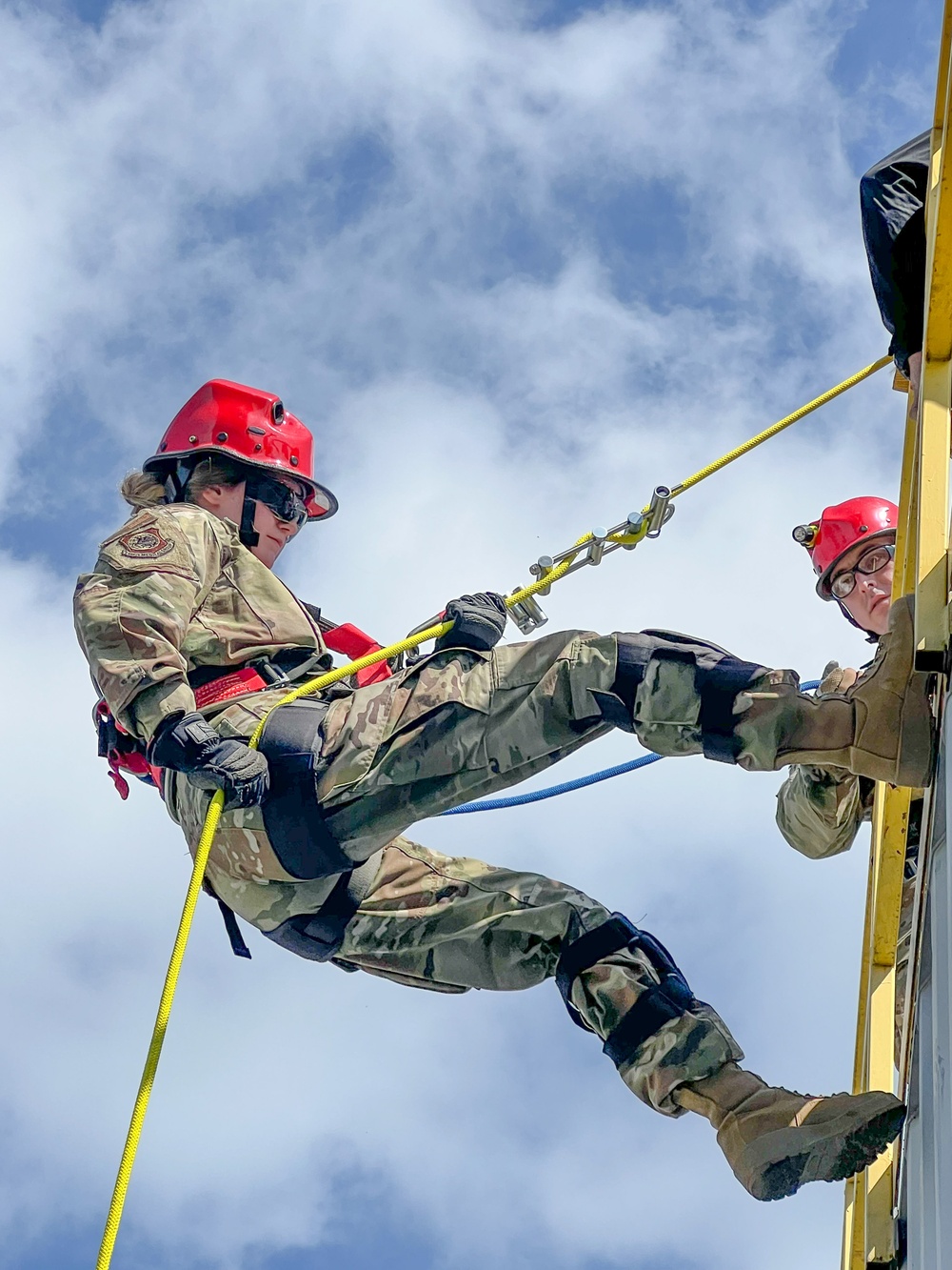 Medical Airmen conduct search and extraction training