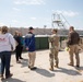 Rock Island District Commander Tours Davenport Flood Control Barrier