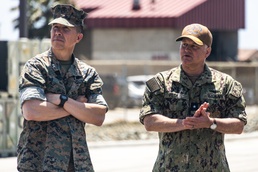 Incoming Expeditionary Strike Group 3 commander visits 1st Marine Division