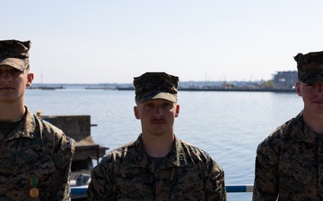 U.S. Marines in Estonia Receive Recognition for Life Saving Actions