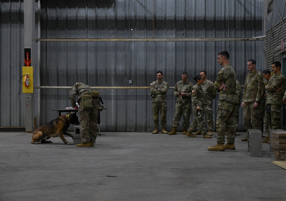 U.S. Army Military Working Dog symposium