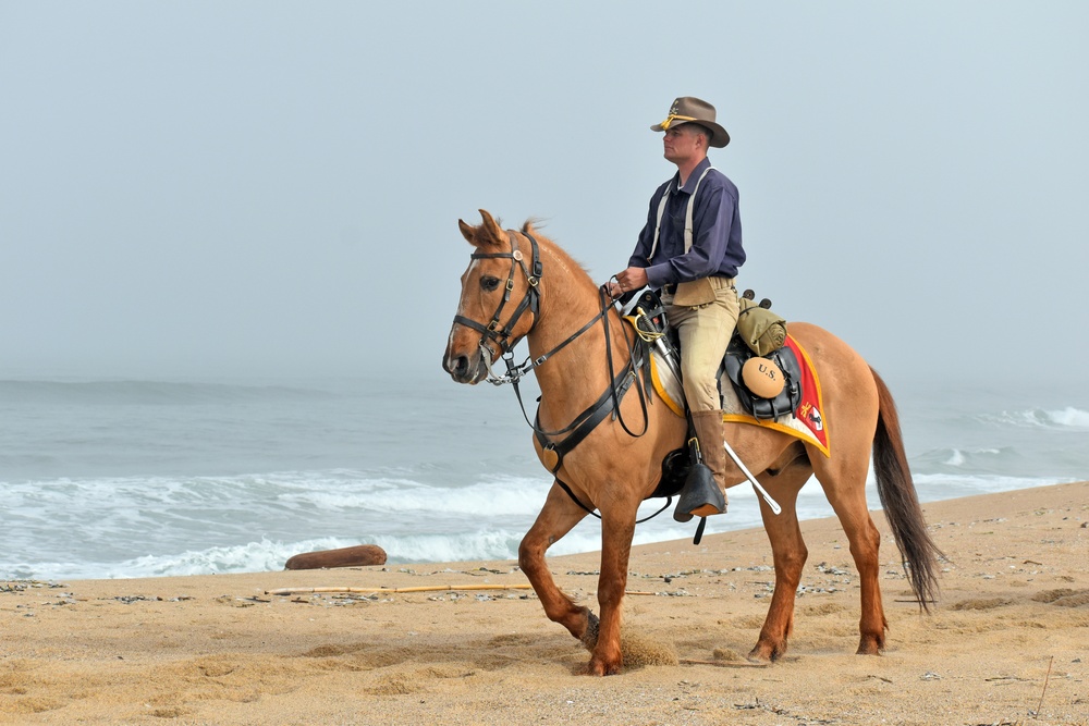 ‘Keeping Tradition Alive’: ‘Blackhorse’ rides again at Presidio of Monterey