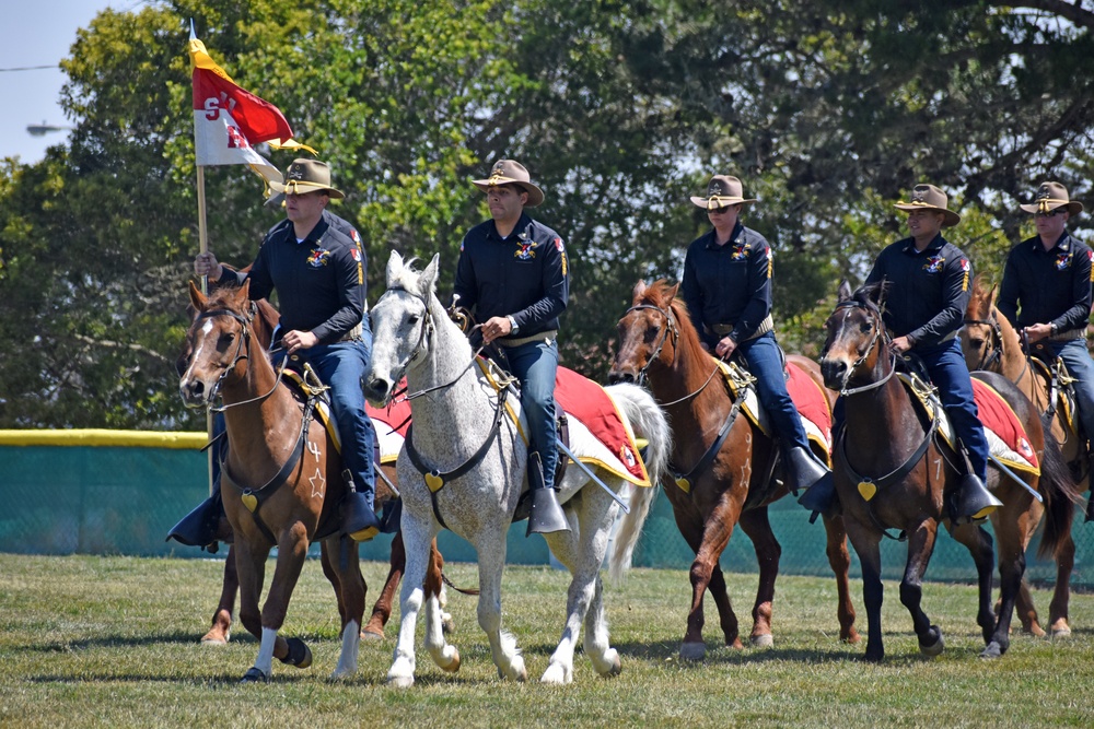 ‘Keeping Tradition Alive’: ‘Blackhorse’ rides again at Presidio of Monterey