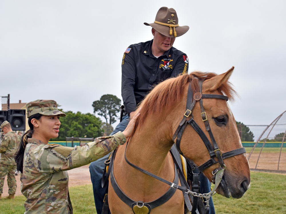 ‘Keeping Tradition Alive’: ‘Blackhorse’ rides again at Presidio of Monterey