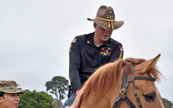 ‘Keeping Tradition Alive’: ‘Blackhorse’ rides again at Presidio of Monterey