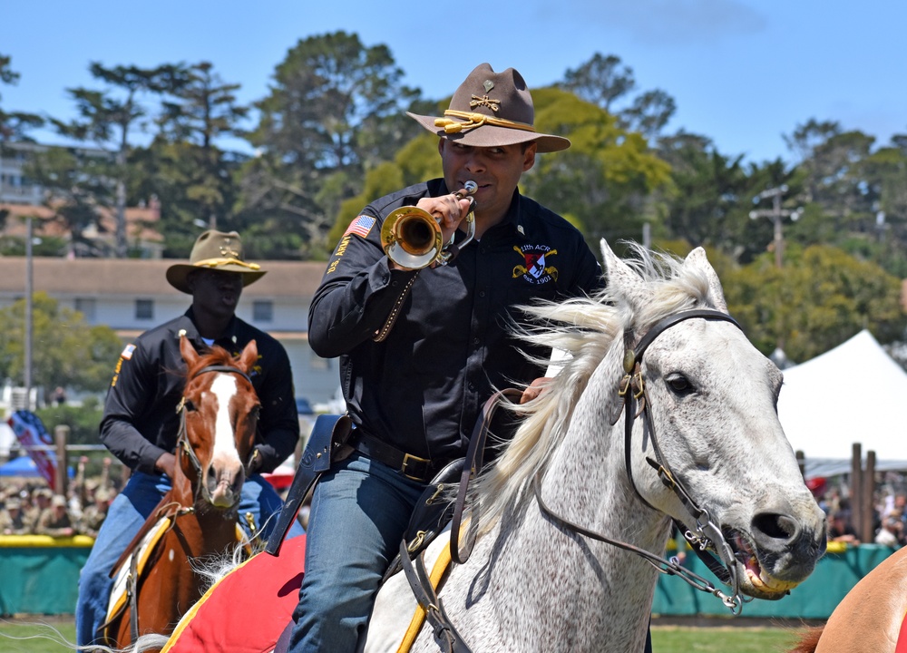 ‘Keeping Tradition Alive’: ‘Blackhorse’ rides again at Presidio of Monterey