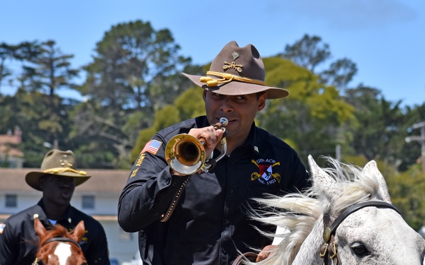 ‘Keeping Tradition Alive’: ‘Blackhorse’ rides again at Presidio of Monterey