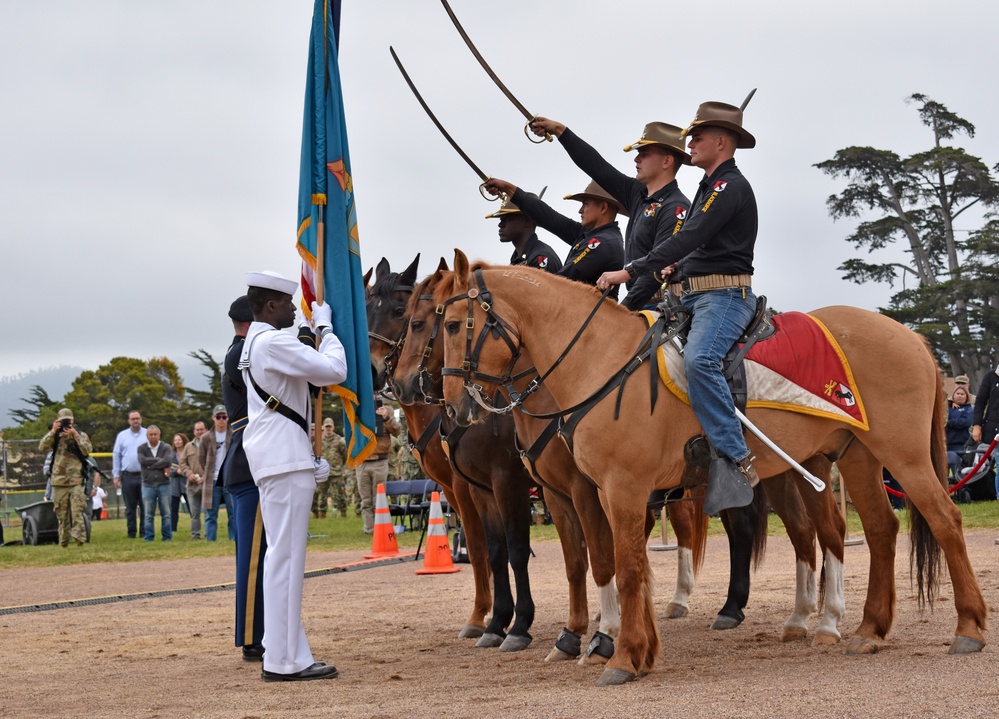 ‘Keeping Tradition Alive’: ‘Blackhorse’ rides again at Presidio of Monterey