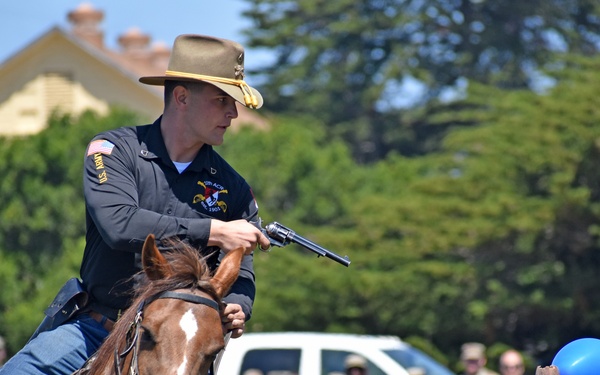 ‘Keeping Tradition Alive’: ‘Blackhorse’ rides again at Presidio of Monterey