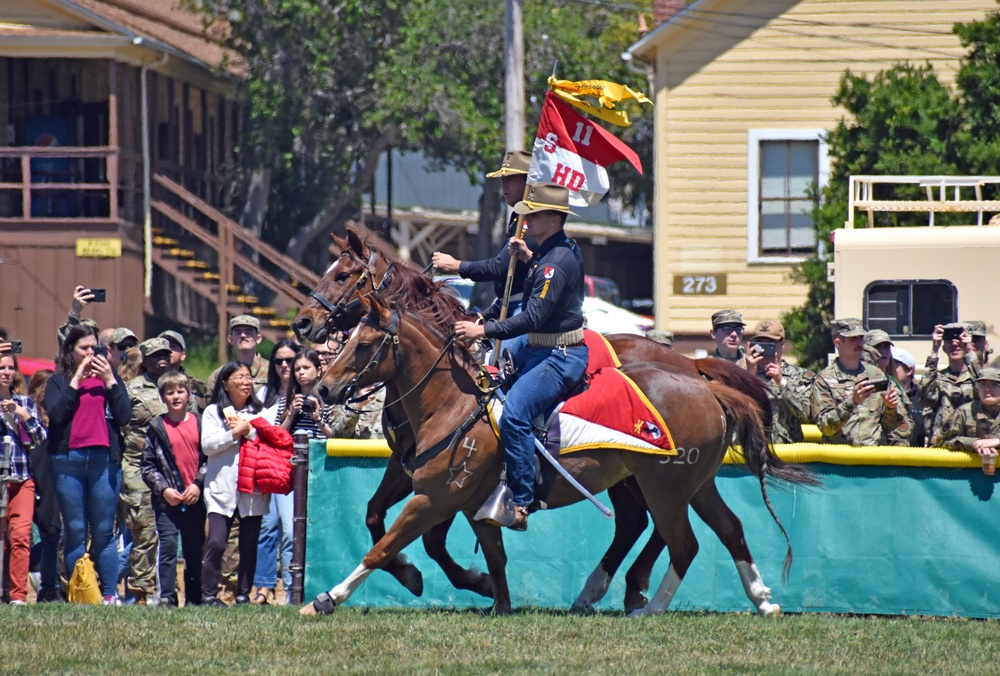 ‘Keeping Tradition Alive’: ‘Blackhorse’ rides again at Presidio of Monterey