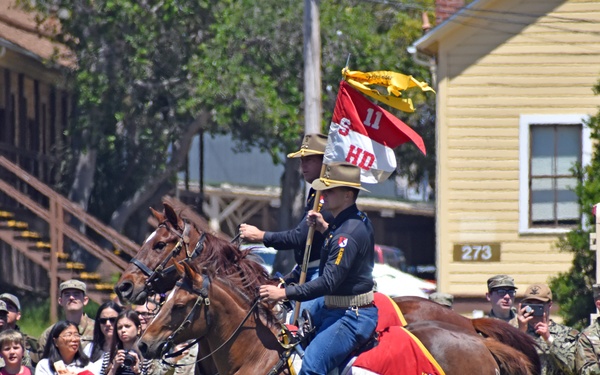‘Keeping Tradition Alive’: ‘Blackhorse’ rides again at Presidio of Monterey