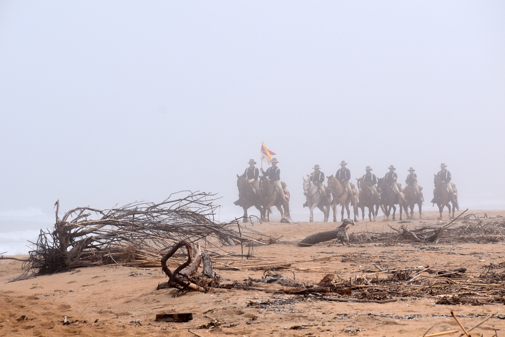 ‘Keeping Tradition Alive’: ‘Blackhorse’ rides again at Presidio of Monterey